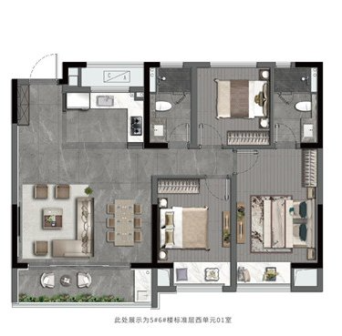 G户型图