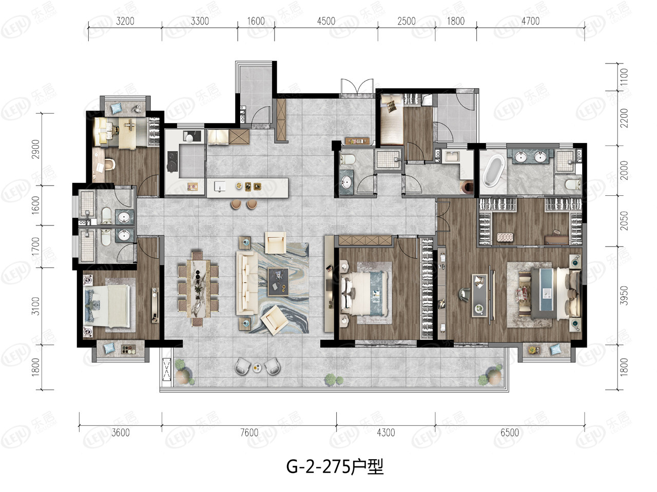 275户型图