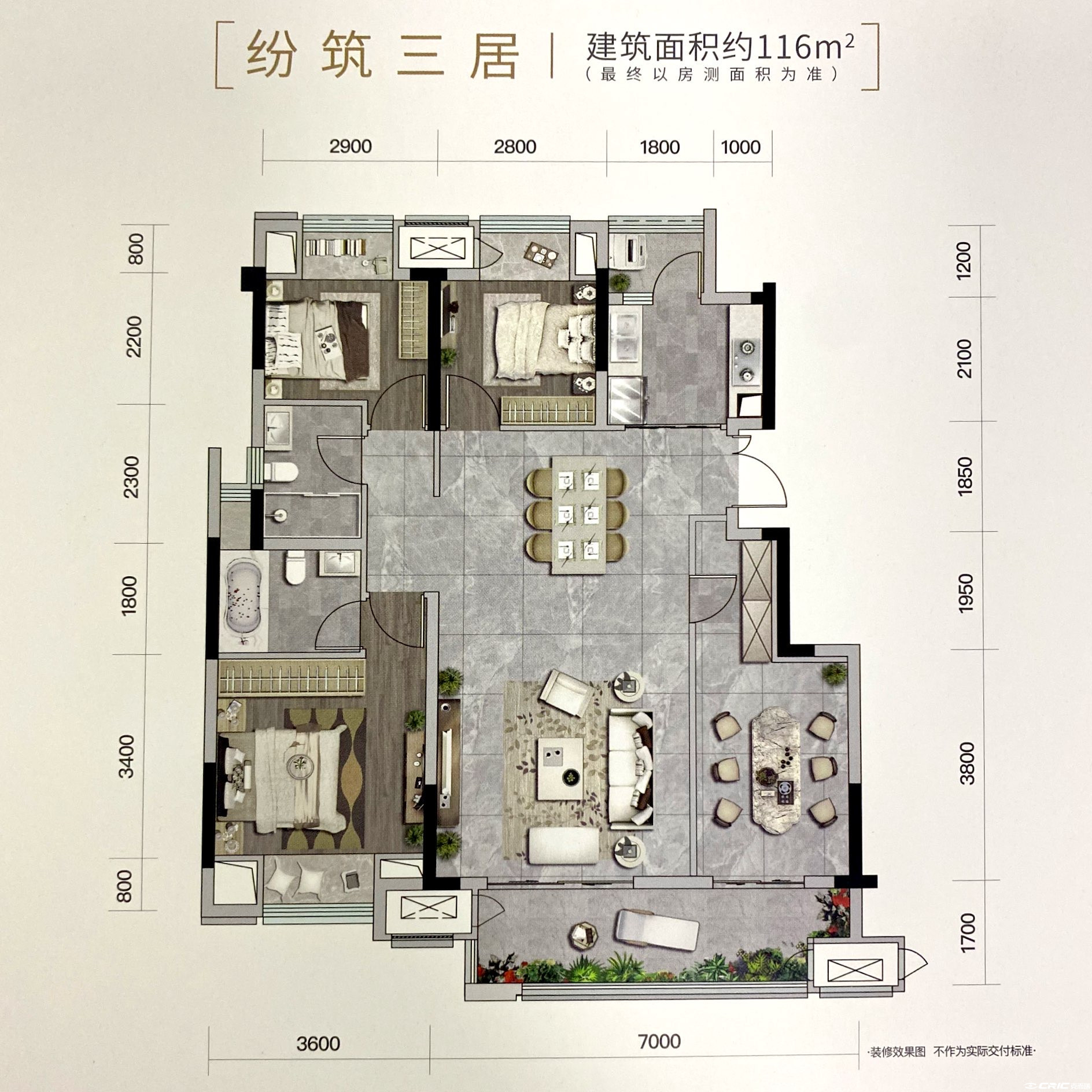 C116户型图