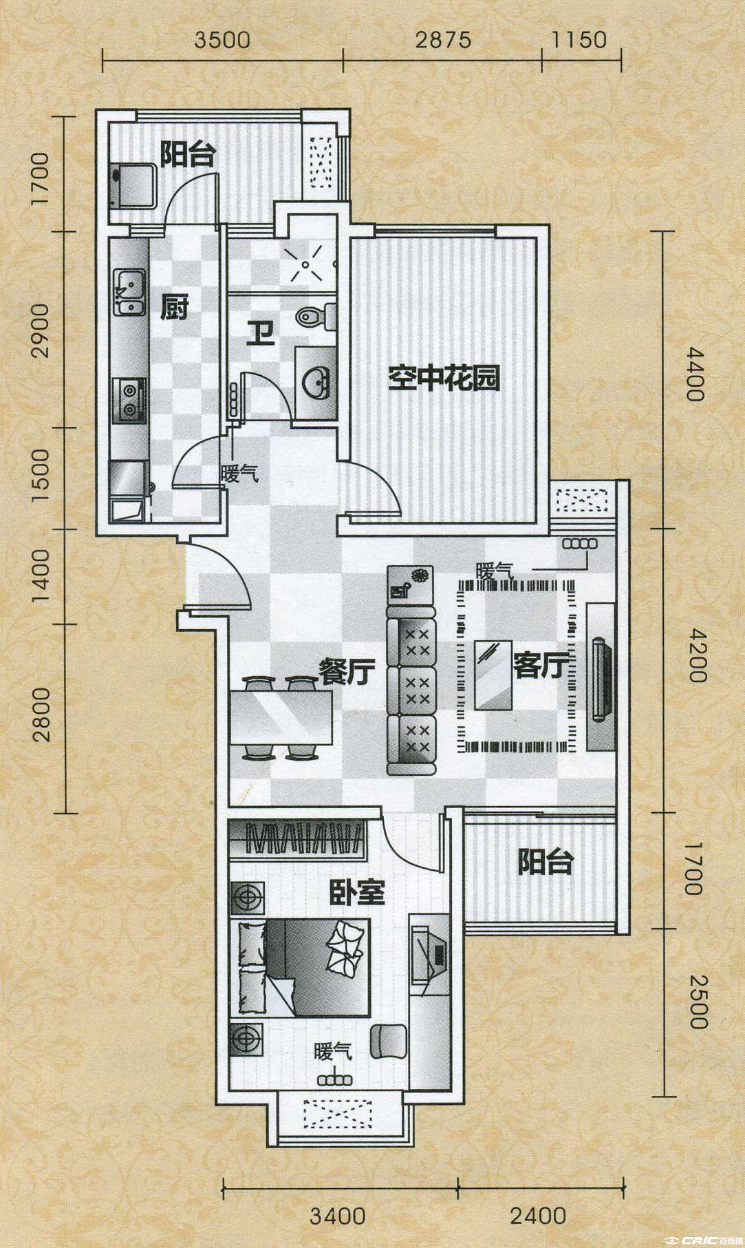 1-A户型图