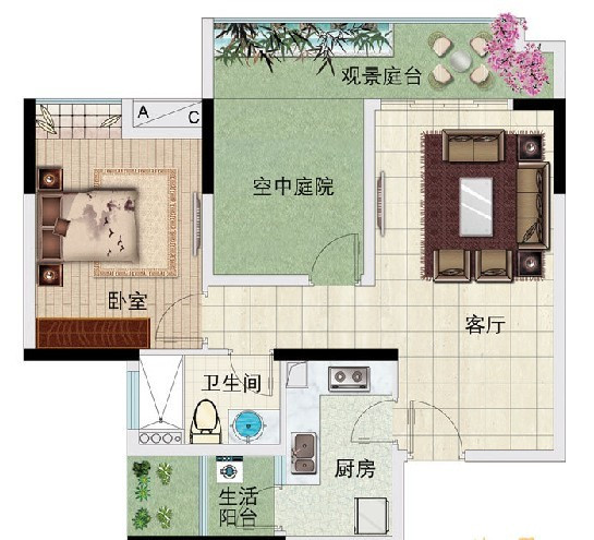 null户型图