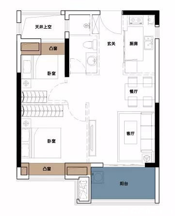 63户型图