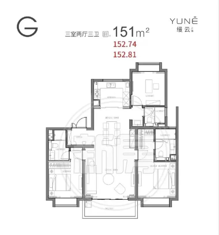 G户型图