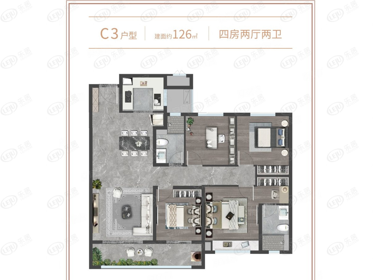 1户型图