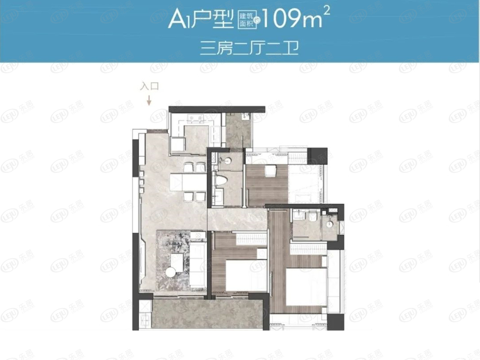 A1户型图