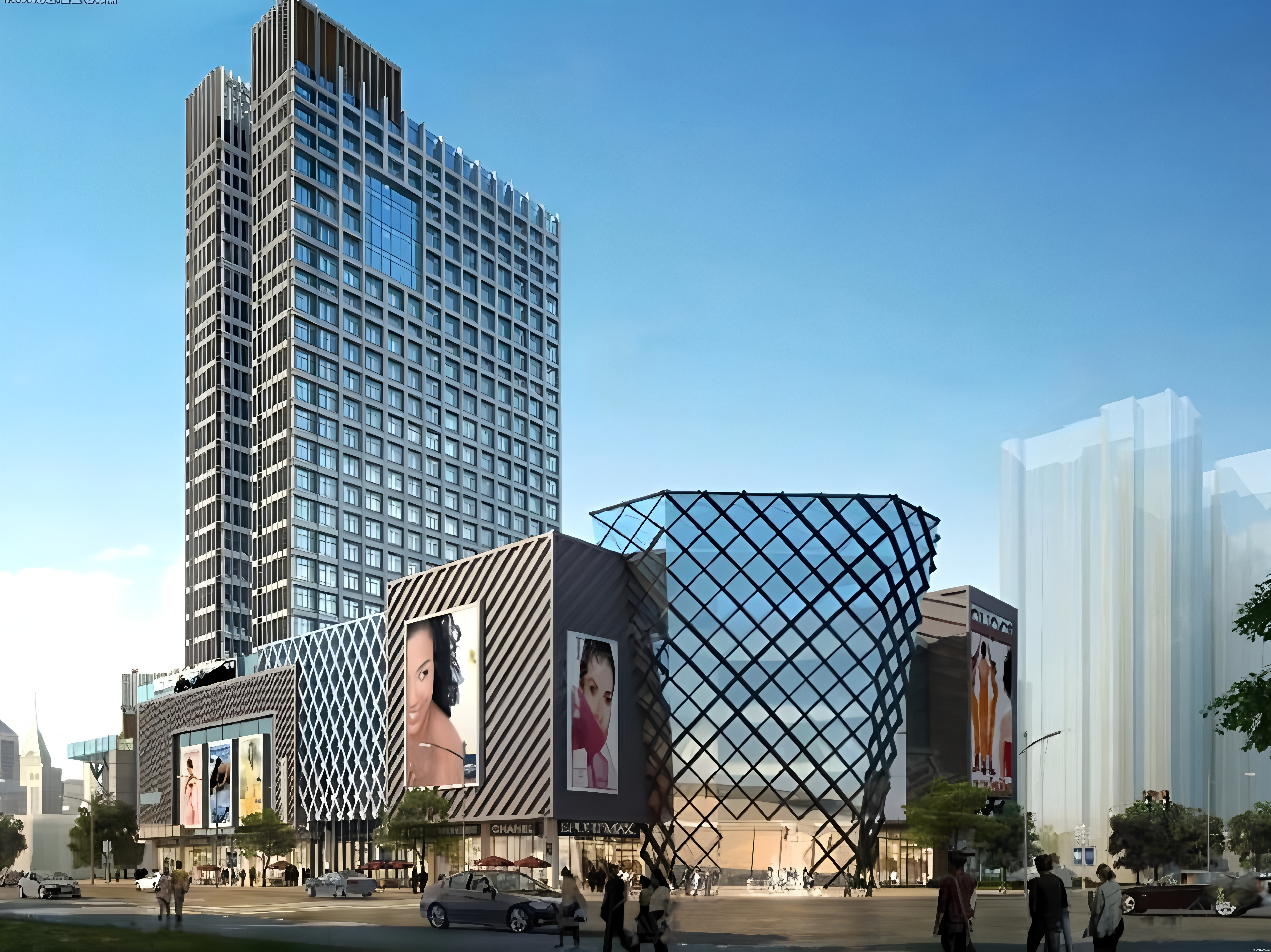 岭南V谷·海珠新天地 效果图