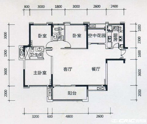 C1-1户型图