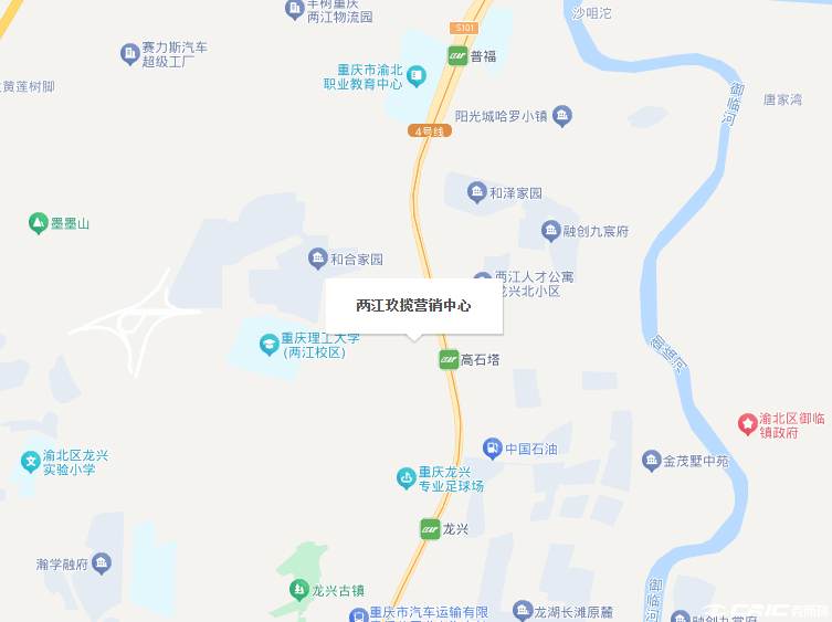 两江玖揽 区位交通图
