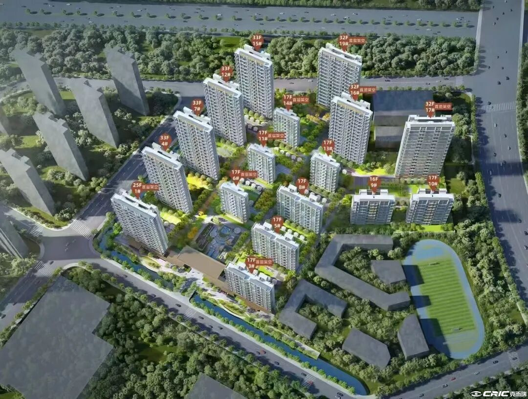联发雨花新澍 效果图