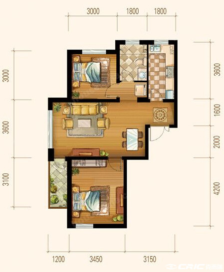 C户型图