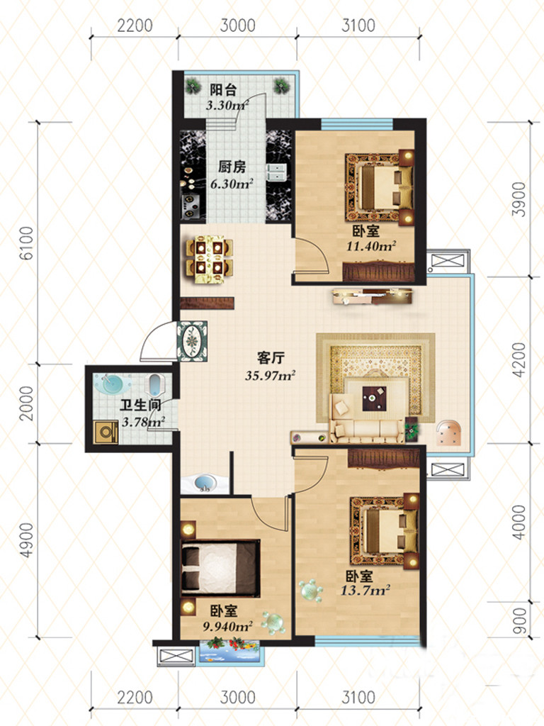 A户型户型图