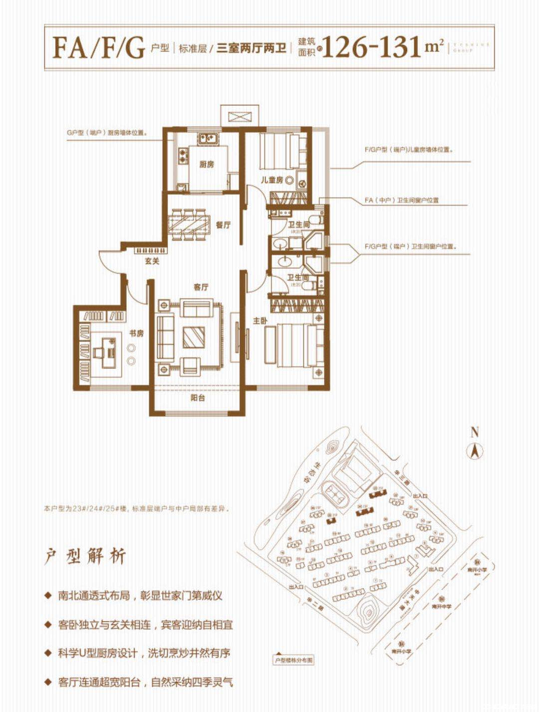 FA/F/G户型图
