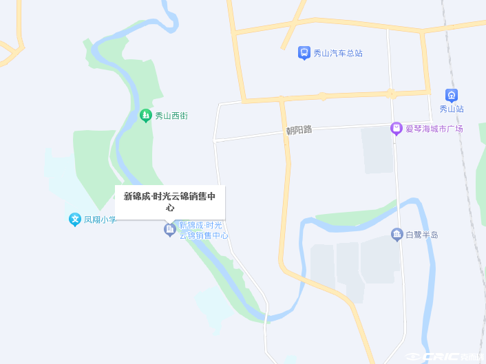 秀山新锦成时光云锦 区位交通图