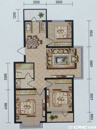 C户型图