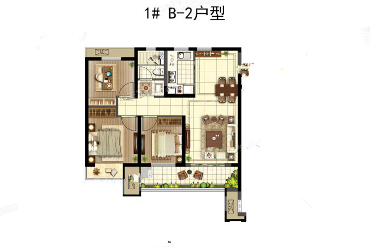 B2户型图