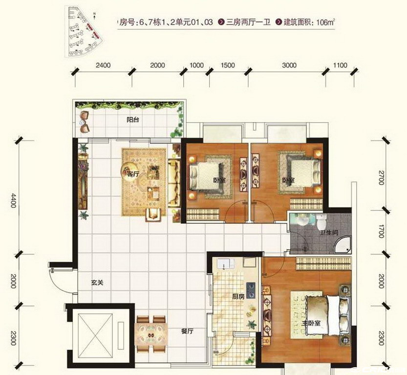 null户型图