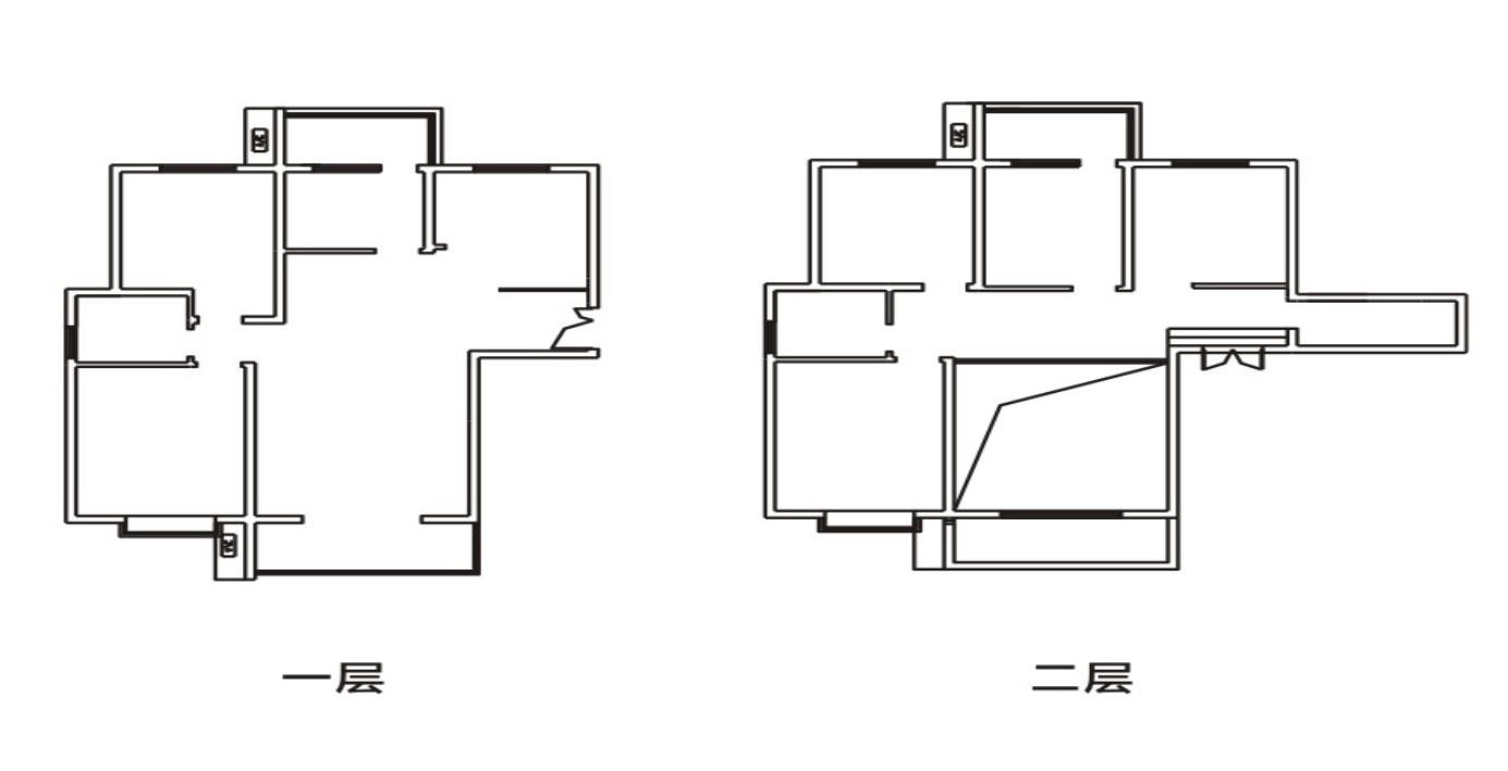 跃层户型图