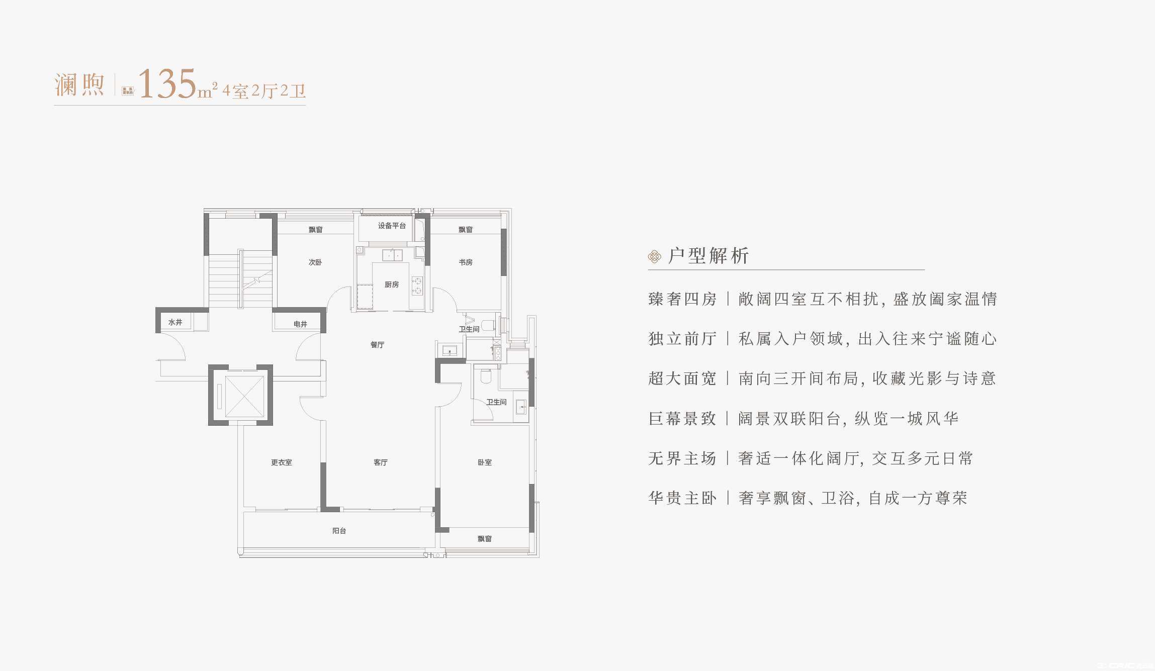 洋房135户型图
