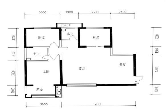 2A户型图