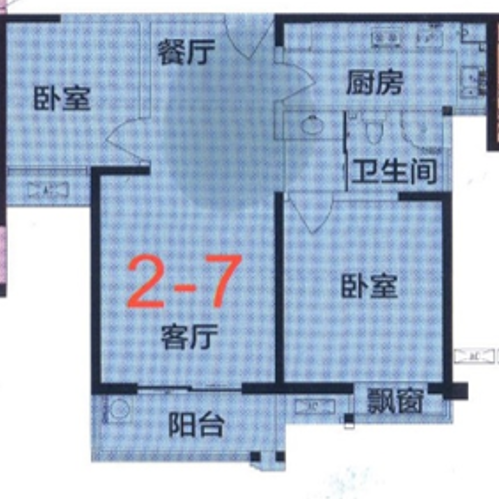 2-F户型图