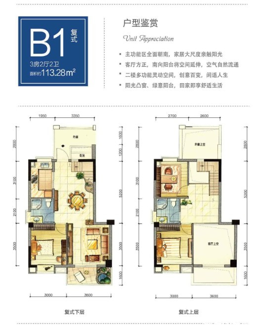 B1户型图