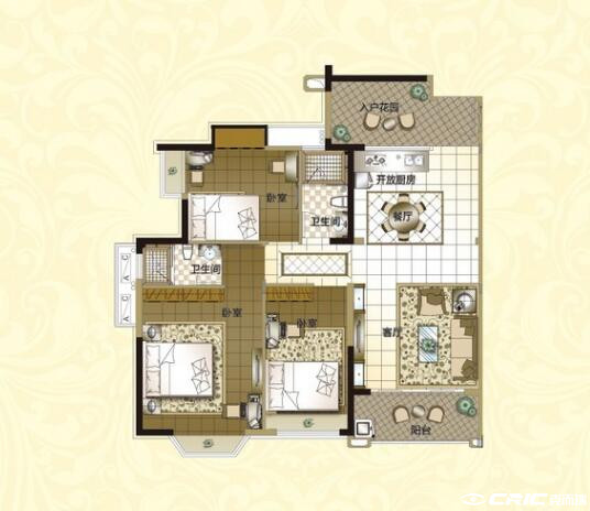 C1户型图