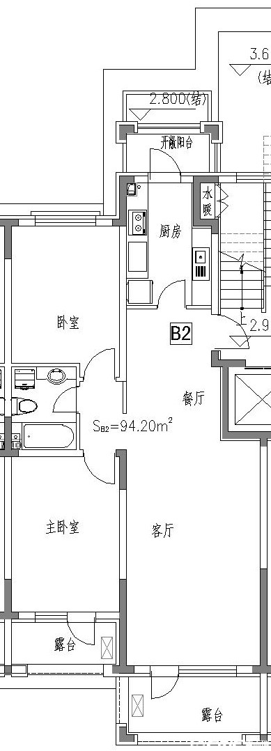 B-2户型图