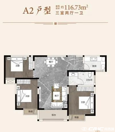 120-134户型图