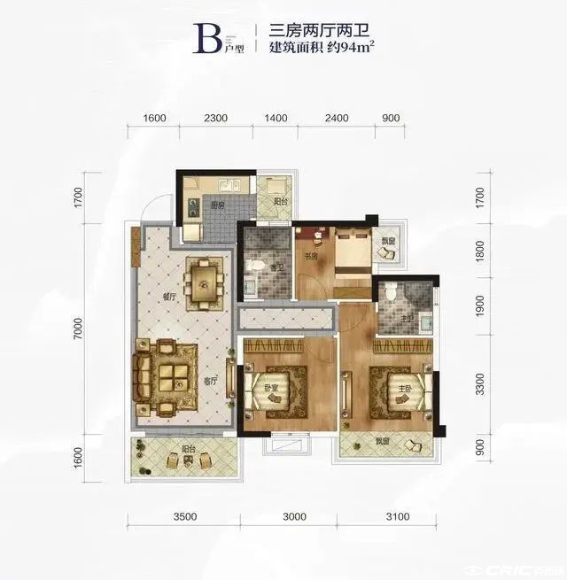 B户型图