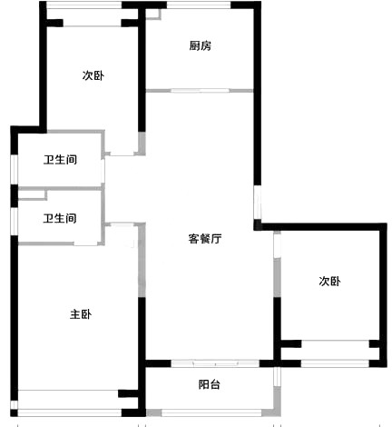 C户型图