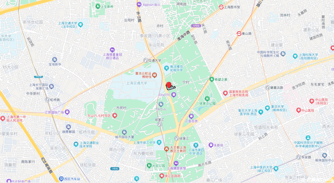 祺祥旺宇徐家汇051-11地块项目 区位交通图