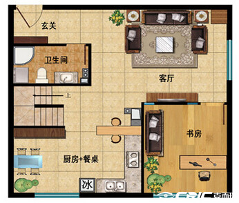A2户型图