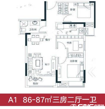 A1户型图