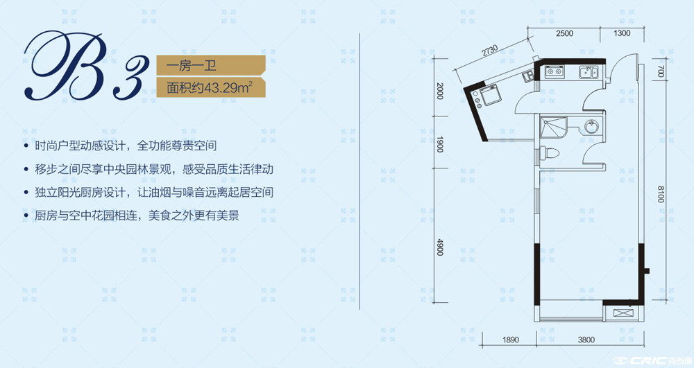 B3户型图