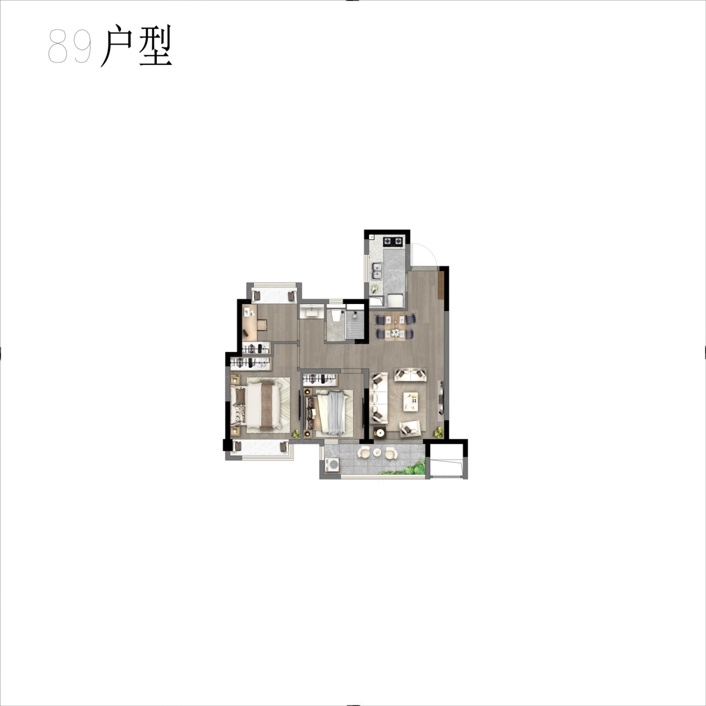 1户型图