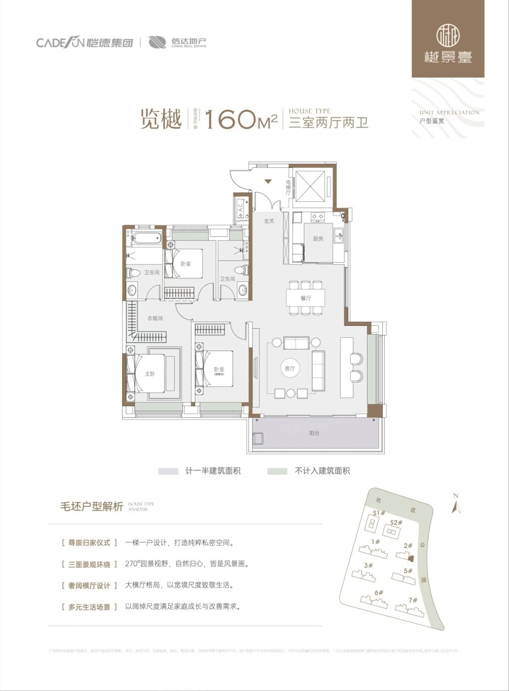览樾户型图