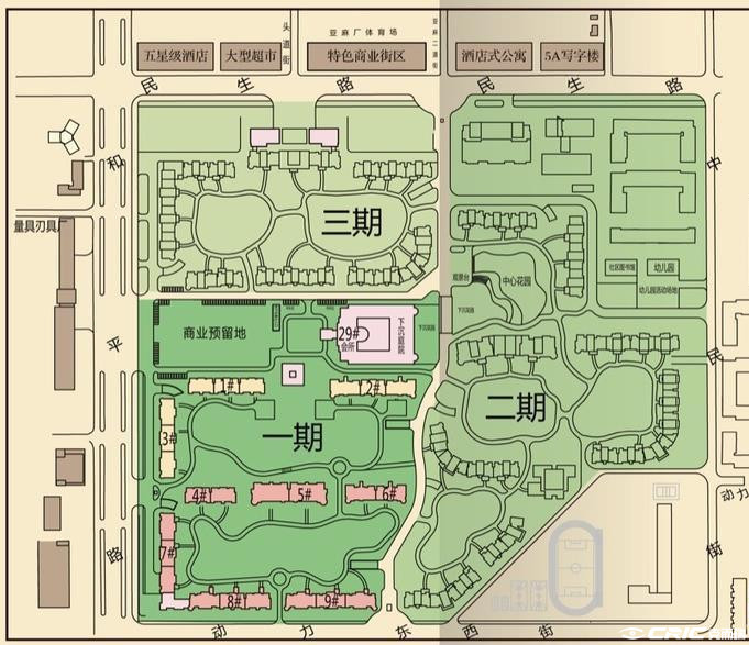 四季上东三期 效果图