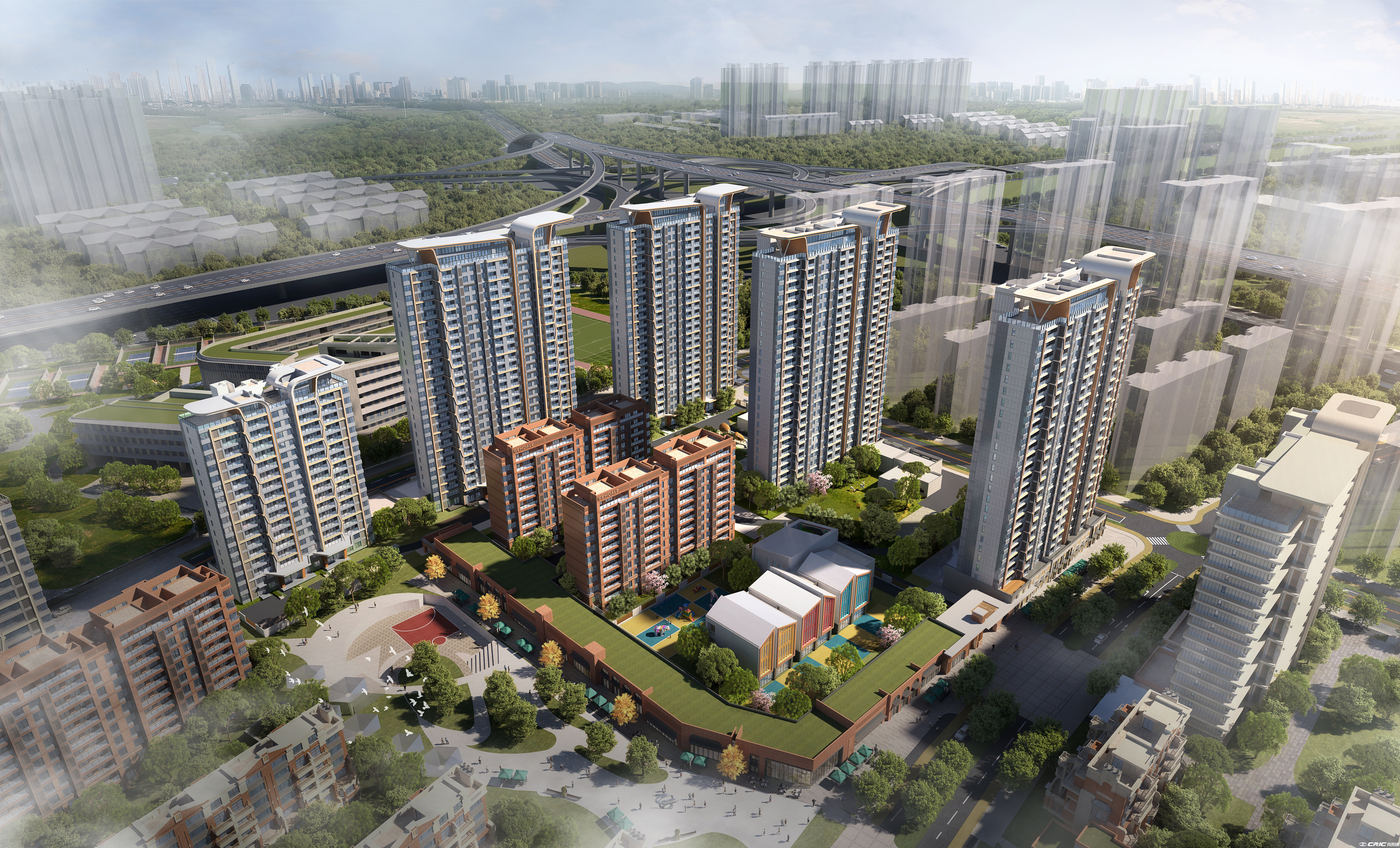 金地国际城（一到三期）