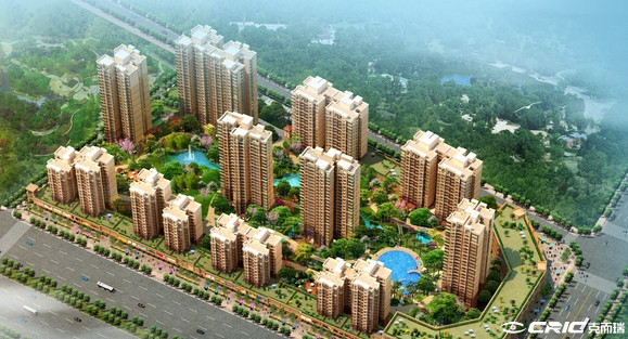 绿色世嘉花园 效果图