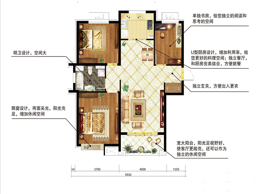 E户型图