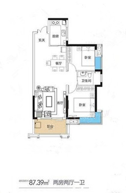 B1户型图