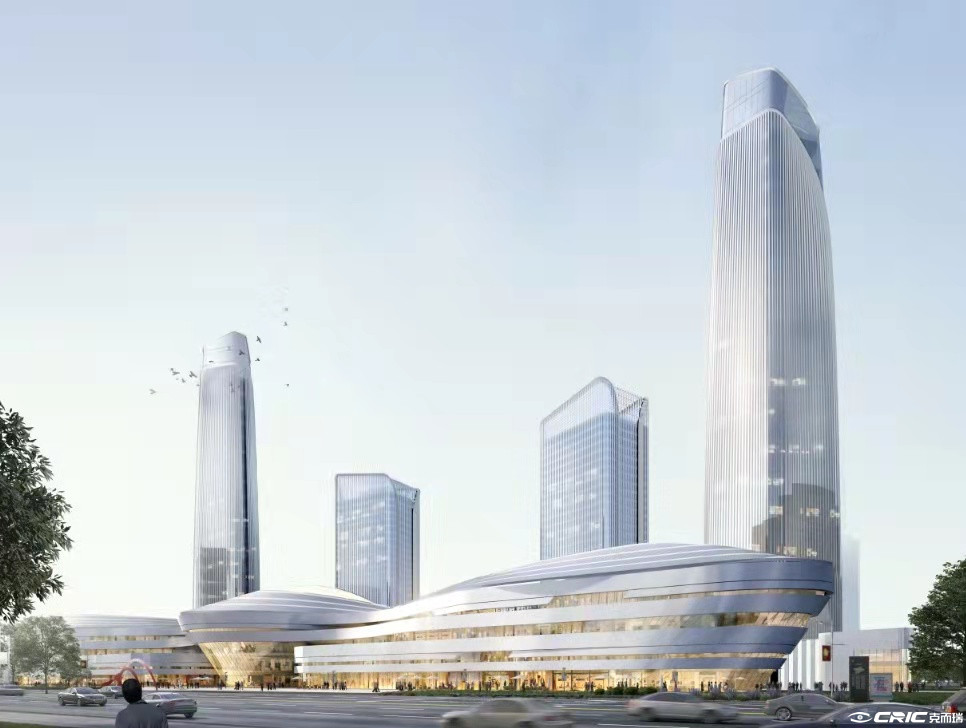 绿地丝路全球贸易港 效果图
