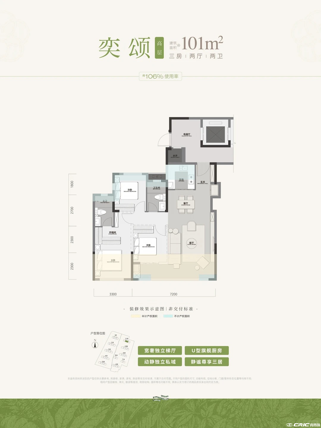 奕颂101户型图