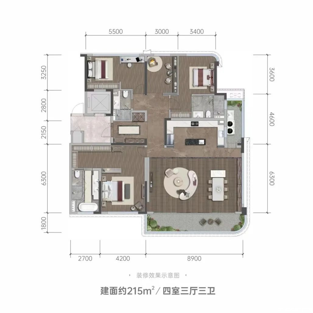 215户型户型图