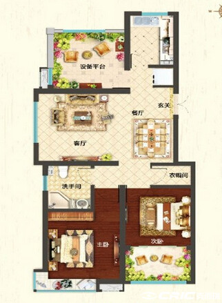 D1户型图