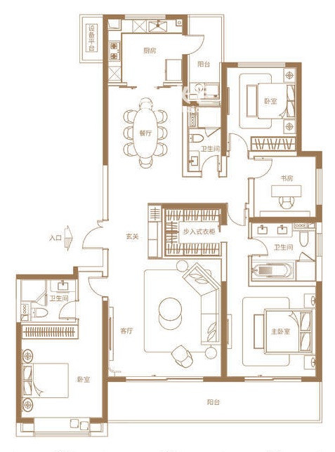 F户型图