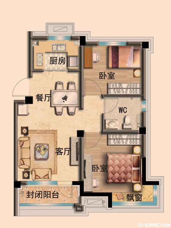 J628户型图