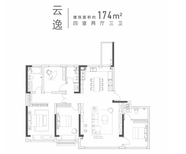 3户型图