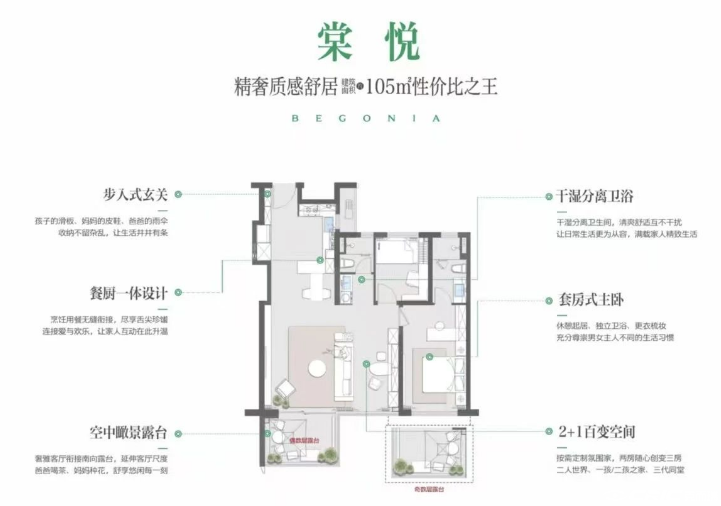105户型户型图
