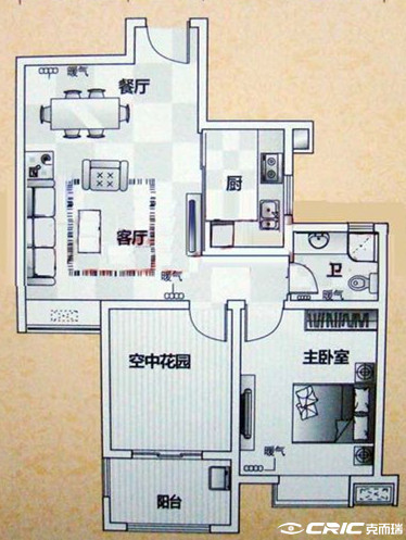 58户型图